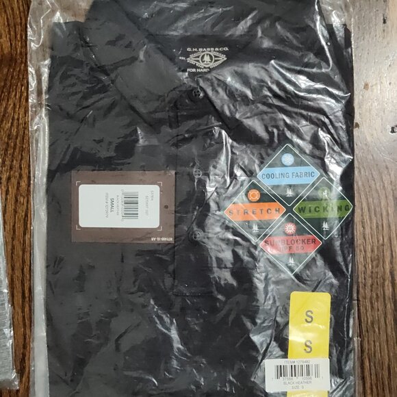 New! G.H. Bass & Co. wick polo men's boys button shirt size fast shipping nwt! - Picture 8 of 10